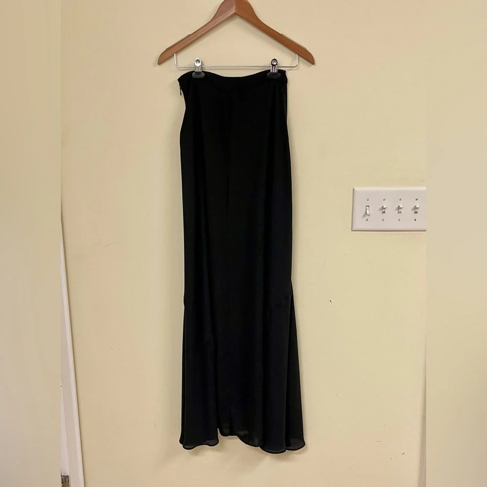 Show Me Your Mumu Black Maxi Skirt • Made in USA • Size S (12” Waist) • Lined